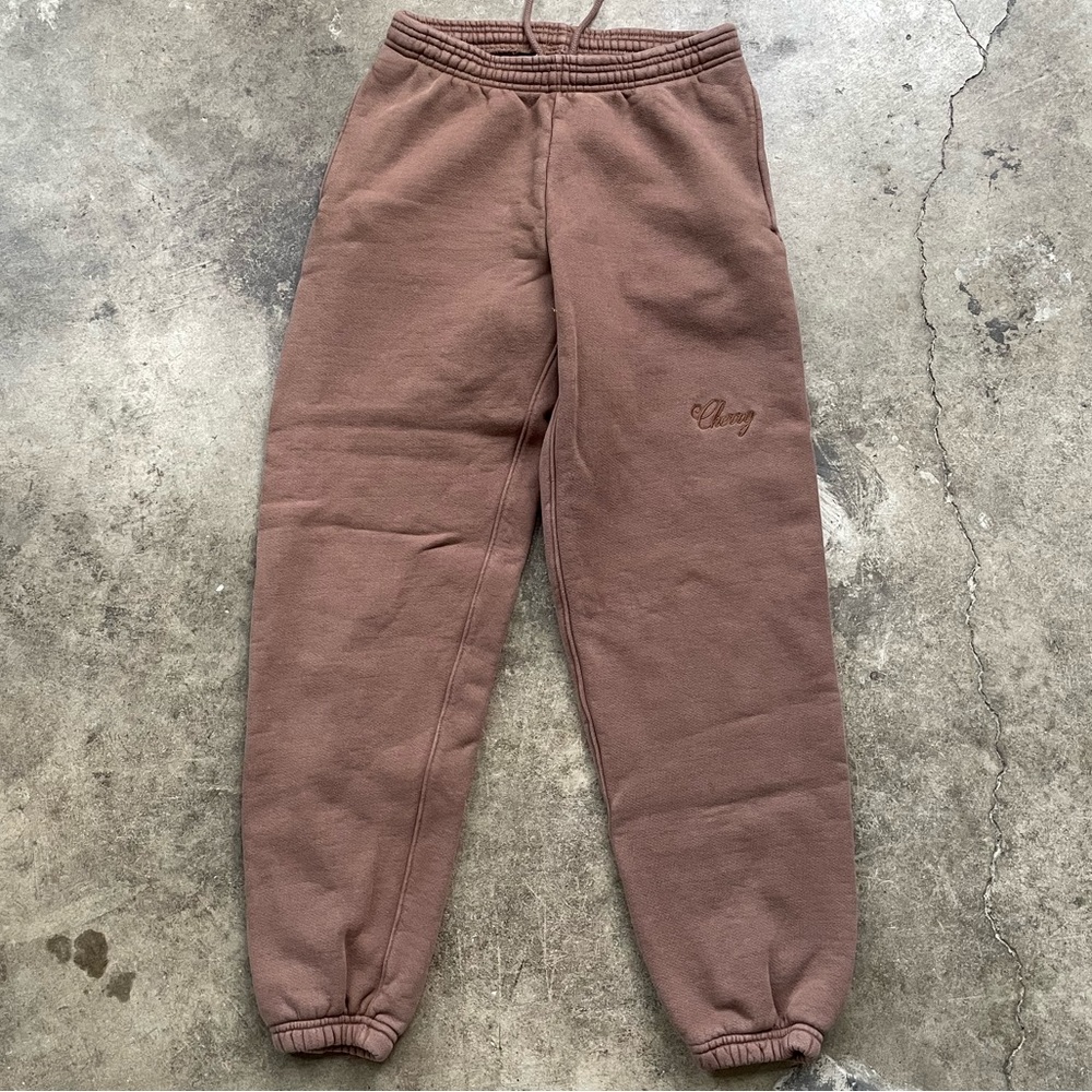 Cherry LA Brown Sweatpants